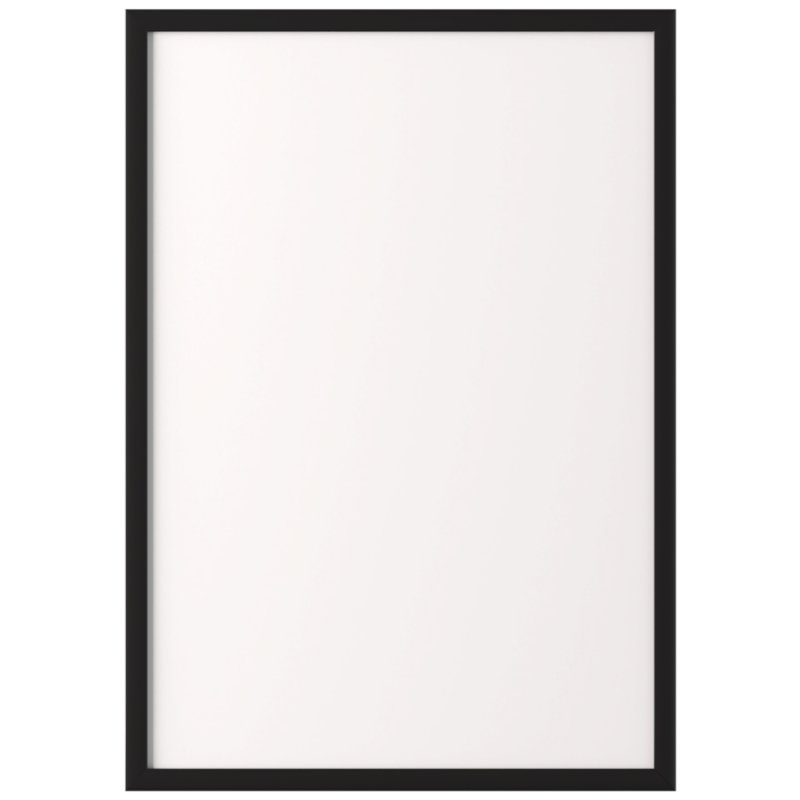 PAPERFLOW cadre photo aluminium A2, noir, 427×601 mm